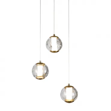 Подвесной светильник Delight Collection OD2437 OD2437-3 gold/clear