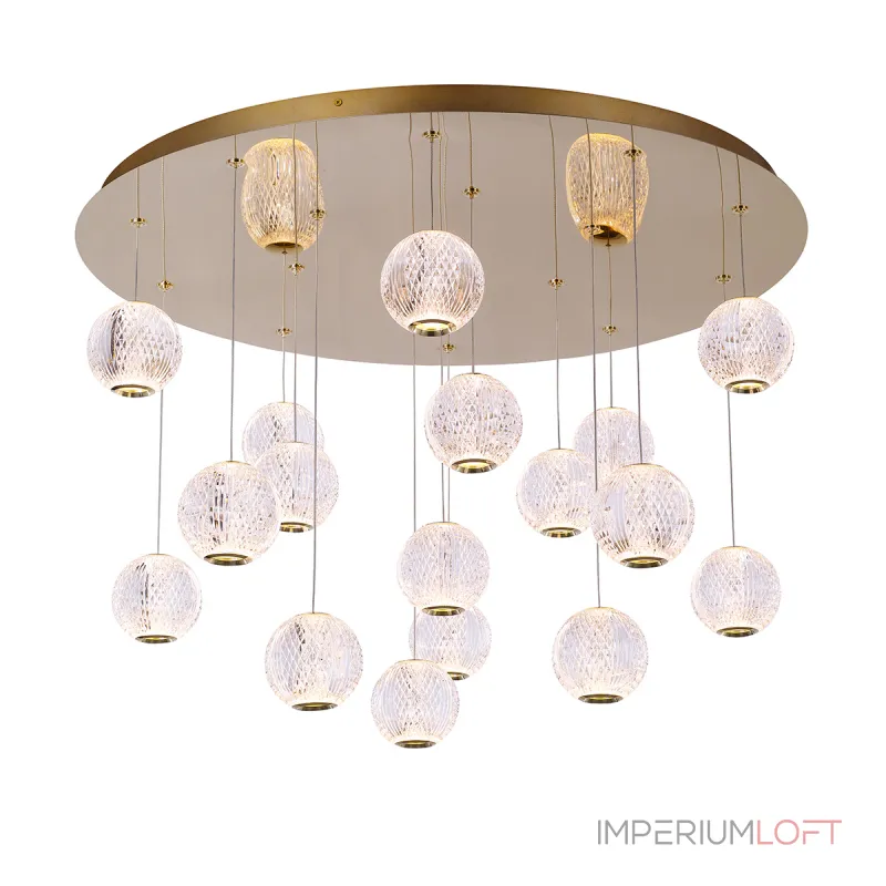 Подвесной светильник Delight Collection Elliot Diamante MD20001012-17A gold