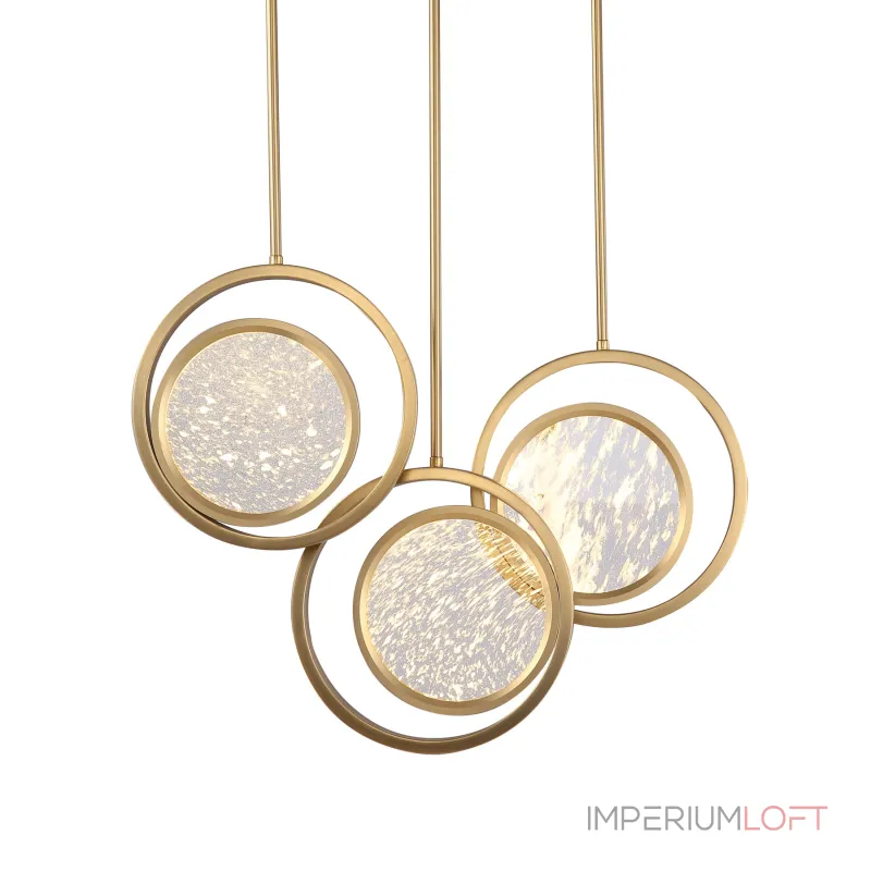 Подвесной светильник Delight Collection Moon Light MD8700-3A brushed gold Подвесной светильник Delight Collection Moon Light MD8700-3A brushed gold