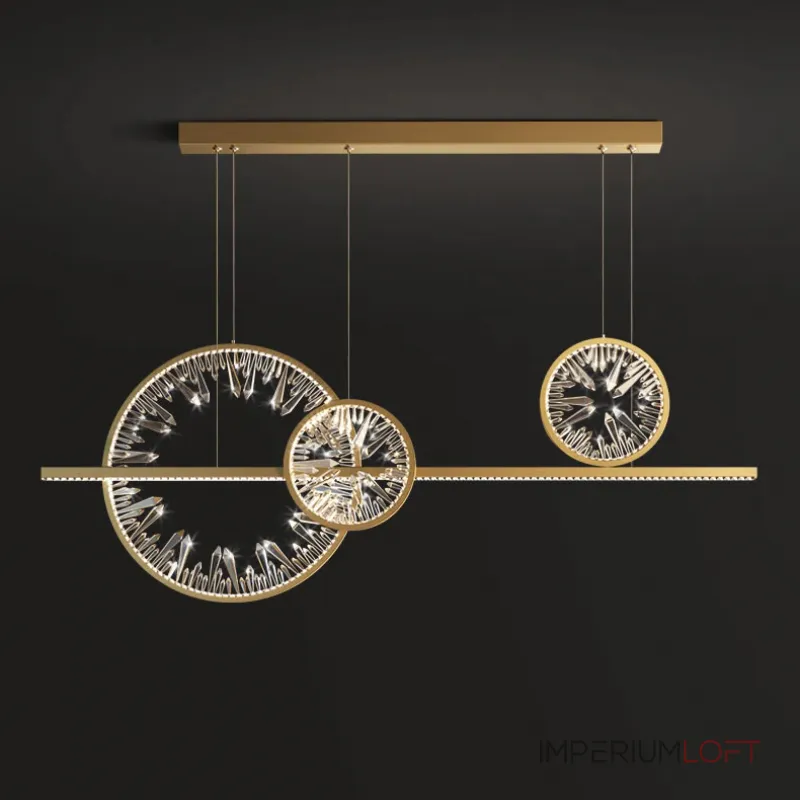 Подвесная люстра Delight Collection Bartlett XD-120B gold