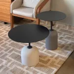 Приставной столик Delight Collection River River Side Table Ø45 от ImperiumLoft
