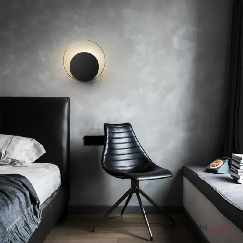 Настенный светильник Delight Collection Wall lamp MT8829-D bronze/black