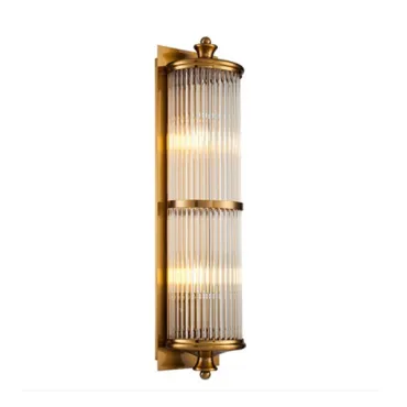 Настенный светильник Delight Collection Crystal bar KM0925W-2B brass Настенный светильник Delight Collection Crystal bar KM0925W-2B brass