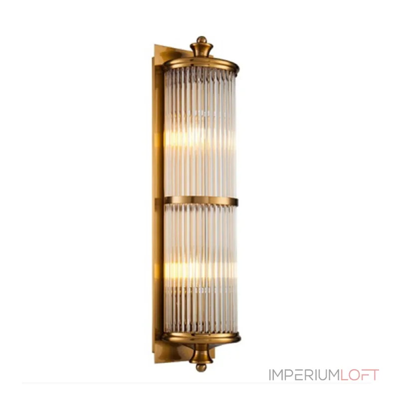 Настенный светильник Delight Collection Crystal bar KM0925W-2B brass Настенный светильник Delight Collection Crystal bar KM0925W-2B brass
