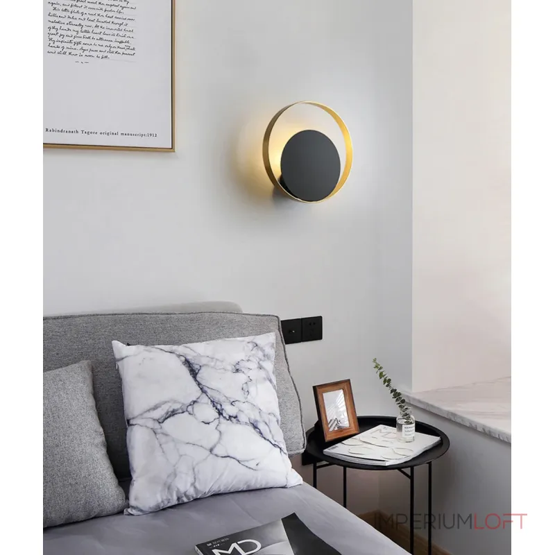 Настенный светильник Delight Collection Wall lamp MT8829-D bronze/black