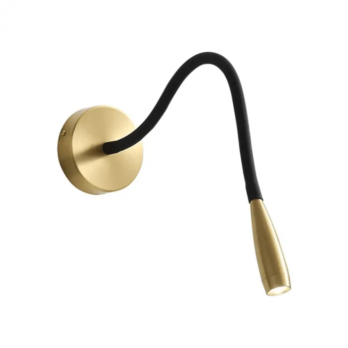 Светильник настенный Delight Collection Wall lamp WB015 gold от ImperiumLoft