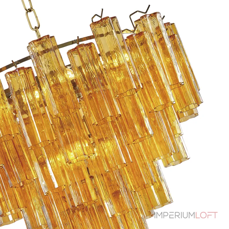 Подвесная люстра Delight Collection OWD2093 OWD2093-D75 gold/amber Подвесная люстра Delight Collection OWD2093 OWD2093-D75 gold/amber