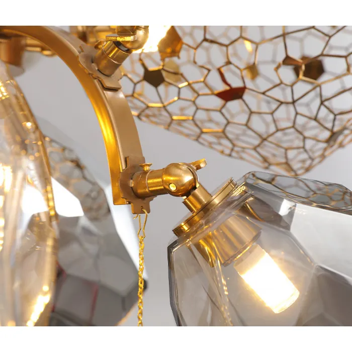 Люстра Delight Collection Britannica 8898P/AS gold/smoky от ImperiumLoft