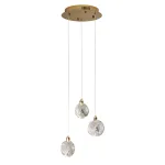 Подвесной светильник Delight Collection OD2440 OD2440-3 gold/clear
