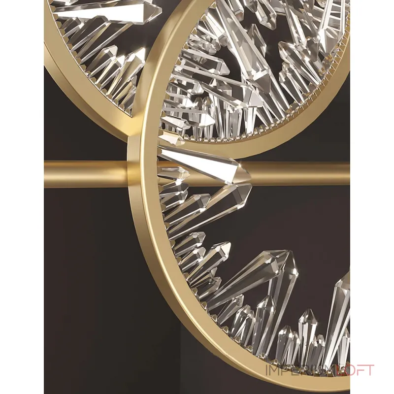 Подвесная люстра Delight Collection Bartlett XD-120B gold