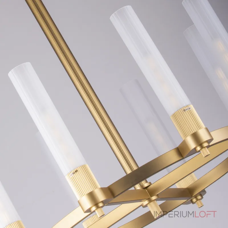 Люстра на штанге Delight Collection MD2314 MD2314-8A antique brass Люстра на штанге Delight Collection MD2314 MD2314-8A antique brass