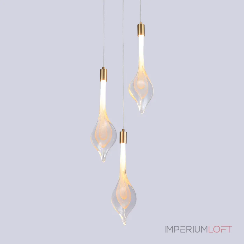 Подвесной светильник Delight Collection P98066-3 antique brass