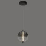 Подвесной светильник Delight Collection MD24022079 MD24022079-1A black/smoky от ImperiumLoft