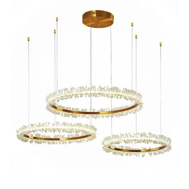 Подвесная люстра Delight Collection MD-012 OMK8832-80+60+40 gold (D3339) Подвесная люстра Delight Collection MD-012 OMK8832-80+60+40 gold (D3339)