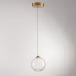 Подвесной светильник Delight Collection MD25030001-1A brass/clear