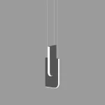 Подвесной светильник Delight Collection MD25083003 MD25083003-1AY silver grey