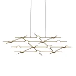 Люстра Delight Collection Molecular MD18001067-14A black/gold от ImperiumLoft