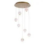 Подвесной светильник Delight Collection Elliot Diamante MD20001012-7A gold от ImperiumLoft