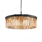 Подвесная люстра Delight Collection 1920s Odeon 9513P/600R black/amber
