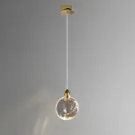 Подвесной светильник Delight Collection Colvin MT9176-1HB titanium gold