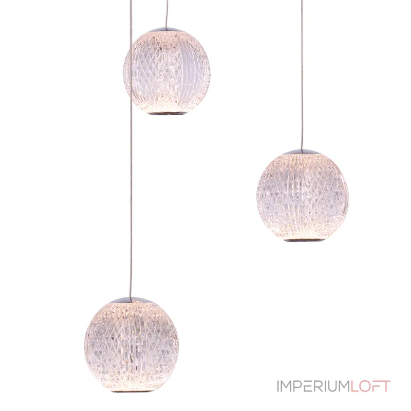 Подвесной светильник Delight Collection Elliot Diamante MD20001012-7A chrome
