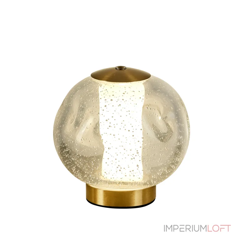 Настольная лампа Delight Collection OT2437-T brass/clear