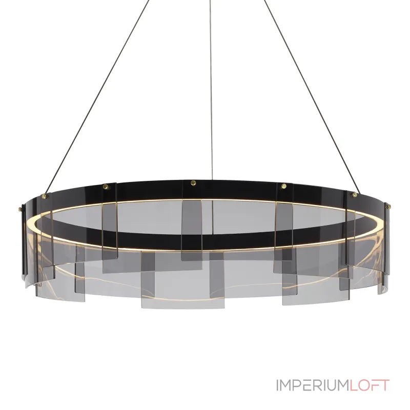 Подвесная люстра Delight Collection Stratos D8825P/L black/smoky