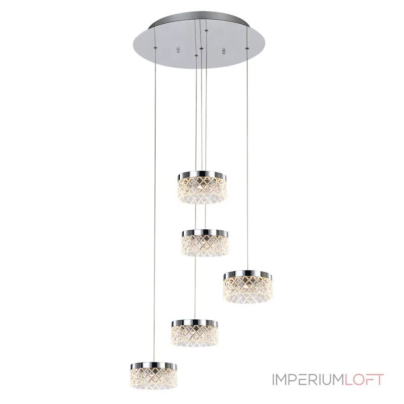 Подвесной светильник Delight Collection Diamond cut MD21020075-5A chrome