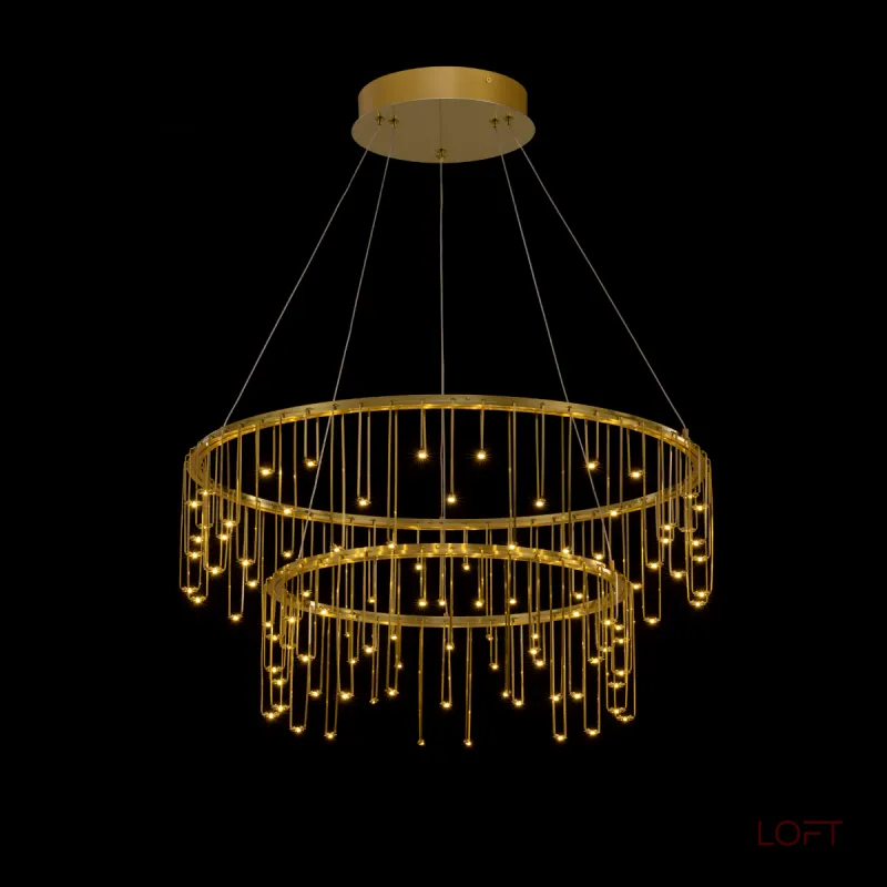 Подвесная люстра Delight Collection MD23001008 MD23001008-2A gold Подвесная люстра Delight Collection MD23001008 MD23001008-2A gold
