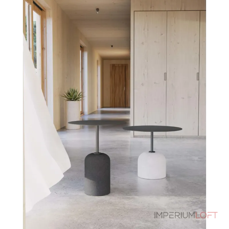 Приставной столик Delight Collection River River Side Table Ø55 от ImperiumLoft Приставной столик Delight Collection River River Side Table Ø55 от ImperiumLoft