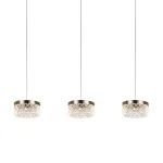 Подвесной светильник Delight Collection Diamond cut MD21020075-3B satin nickel
