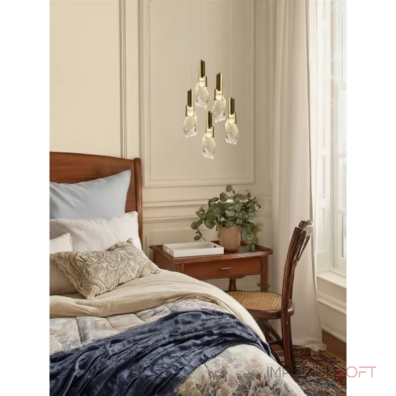 Подвесной светильник Delight Collection OWD500 OWD500-5 gold Подвесной светильник Delight Collection OWD500 OWD500-5 gold