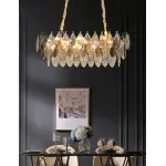 Подвесная люстра Delight Collection D8011P D8011P/L-800 gold/smoky