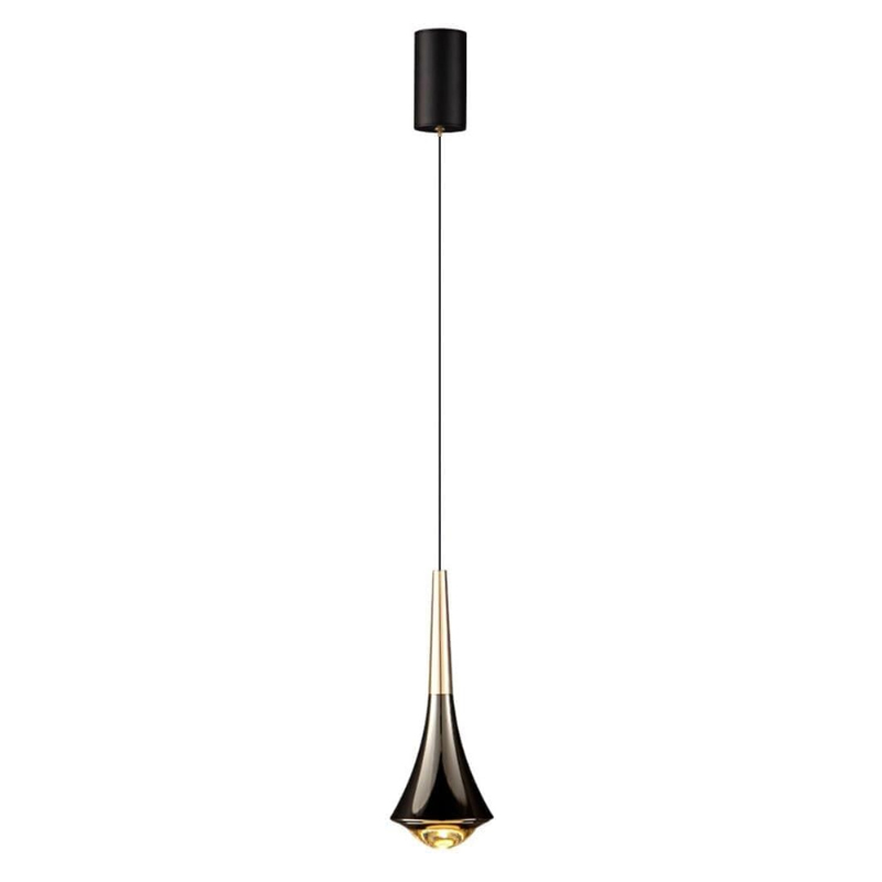 Подвесной светильник Delight Collection 8969P 8969P/1 gold/black