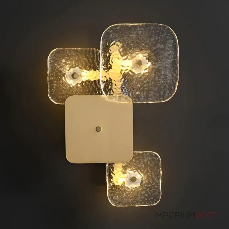 Настенный светильник Delight Collection Wall lamp MT9050-3W brass Настенный светильник Delight Collection Wall lamp MT9050-3W brass