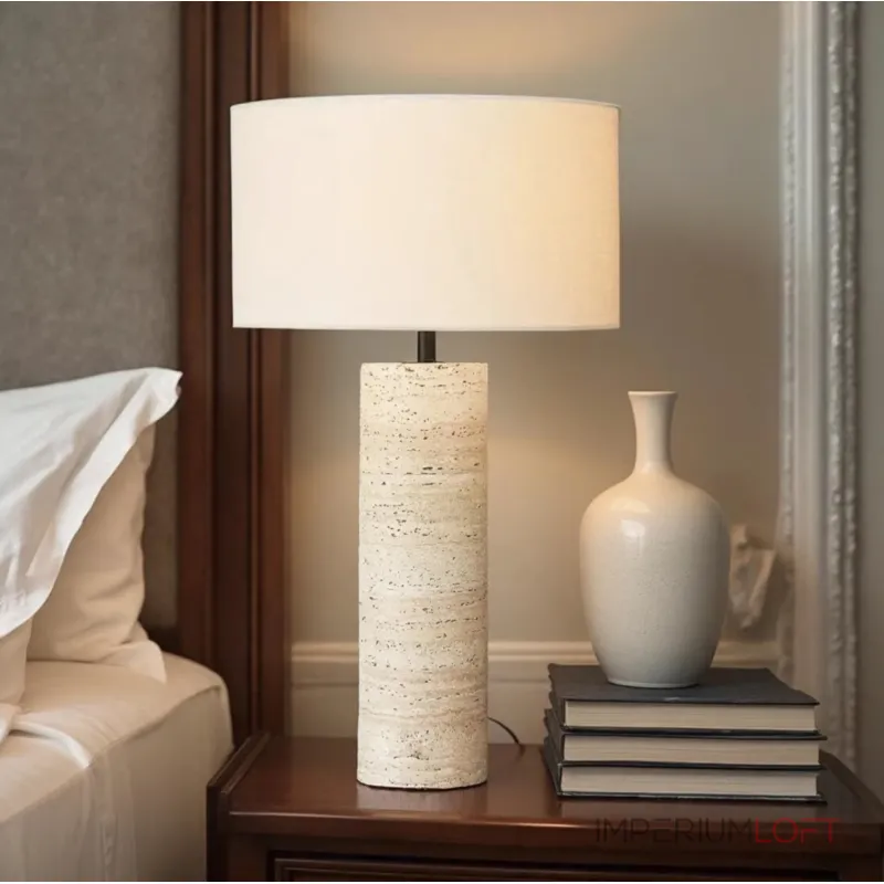 Настольная лампа Delight Collection Stone Table Lamp 5003T travertine Настольная лампа Delight Collection Stone Table Lamp 5003T travertine