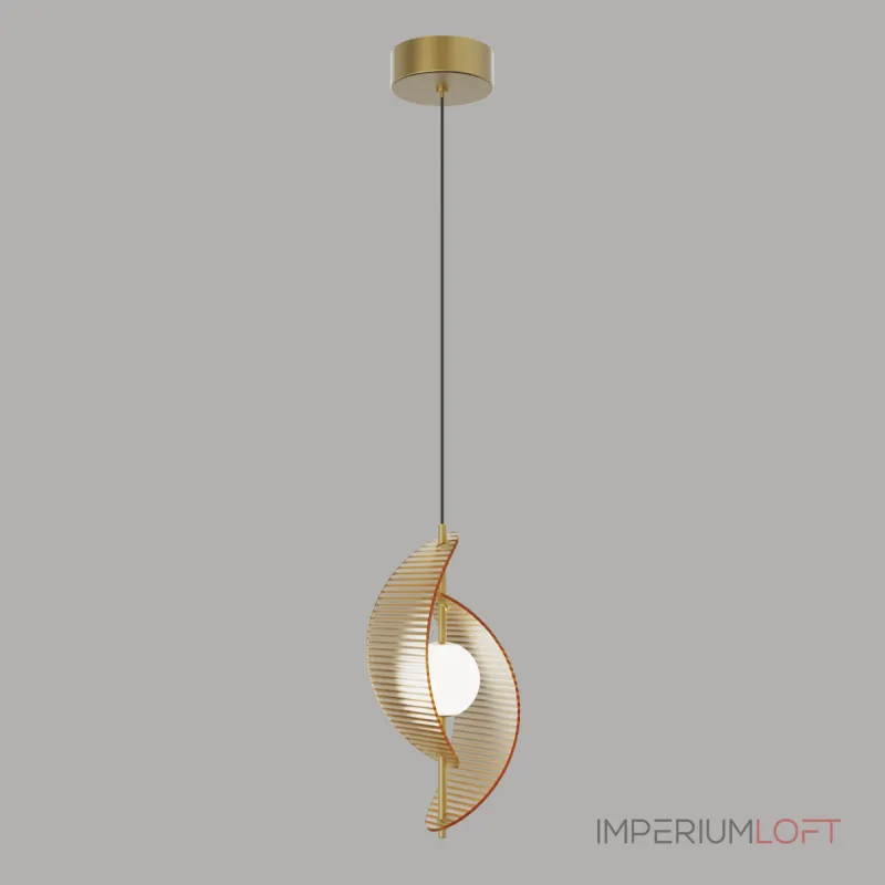 Подвесной светильник Delight Collection MD24030035 MD24030035-1A brass/amber