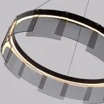 Подвесная люстра Delight Collection Stratos D8825P/L black/smoky