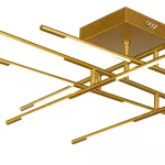 Потолочный светильник Delight Collection Tubular MX18001070-12A gold