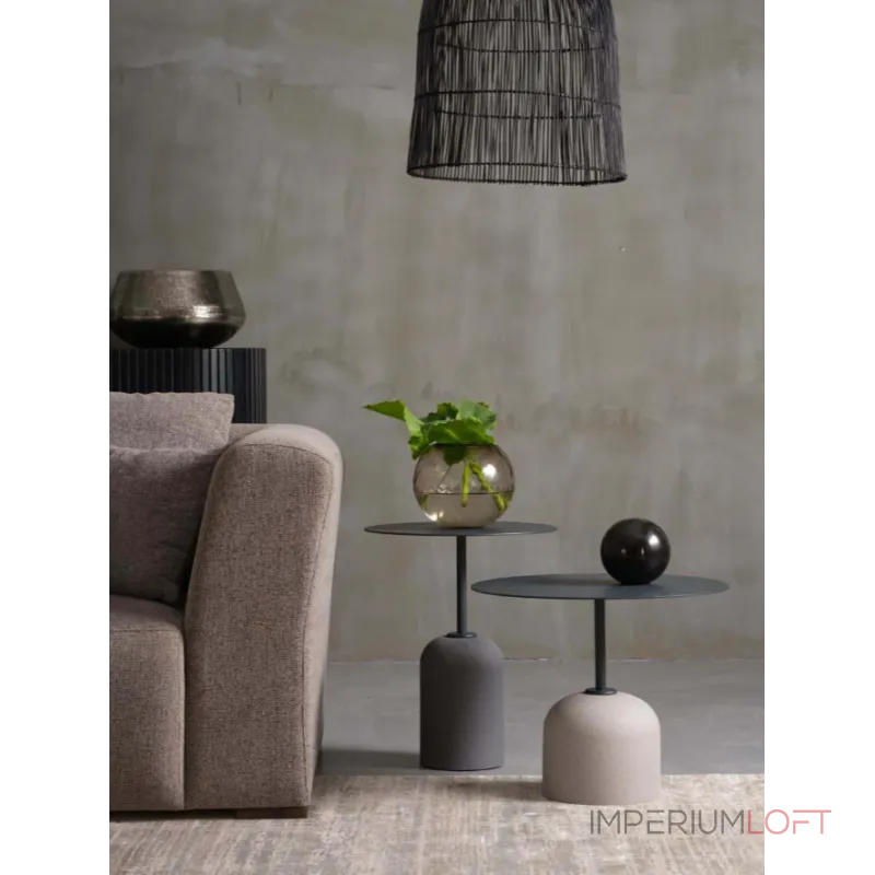 Приставной столик Delight Collection River River Side Table Ø55 от ImperiumLoft Приставной столик Delight Collection River River Side Table Ø55 от ImperiumLoft