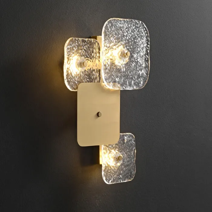 Настенный светильник Delight Collection Wall lamp MT9050-3W brass от ImperiumLoft