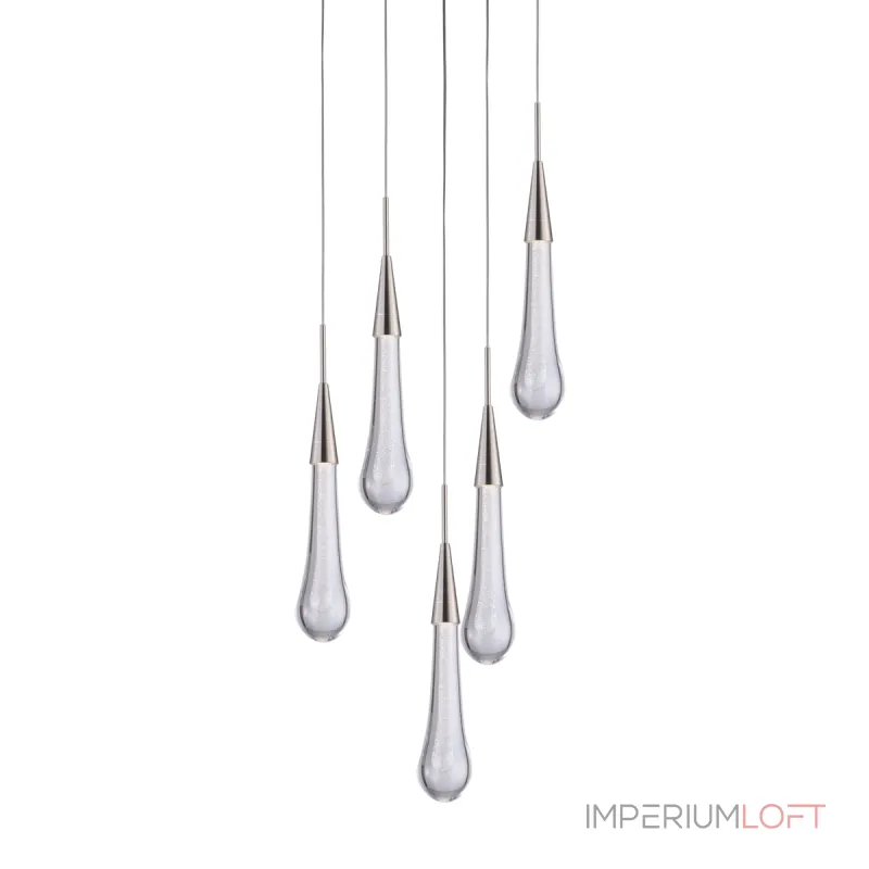 Подвесной светильник Delight Collection Pour MD2060-5A satin nickel