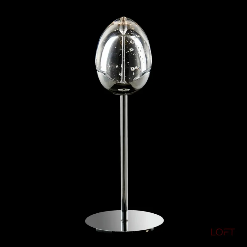 Настольная лампа Delight Collection Terrene MT13003023-1A chrome Настольная лампа Delight Collection Terrene MT13003023-1A chrome