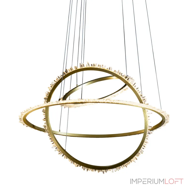 Подвесной светильник Delight Collection Quartz Halo MD20020154-3A satin gold Подвесной светильник Delight Collection Quartz Halo MD20020154-3A satin gold