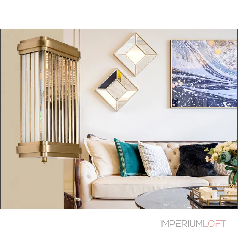 Светильник настенный Delight Collection BRWL7031 BRWL7031 gold от ImperiumLoft