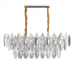 Подвесная люстра Delight Collection D8011P D8011P/L-800 gold/smoky
