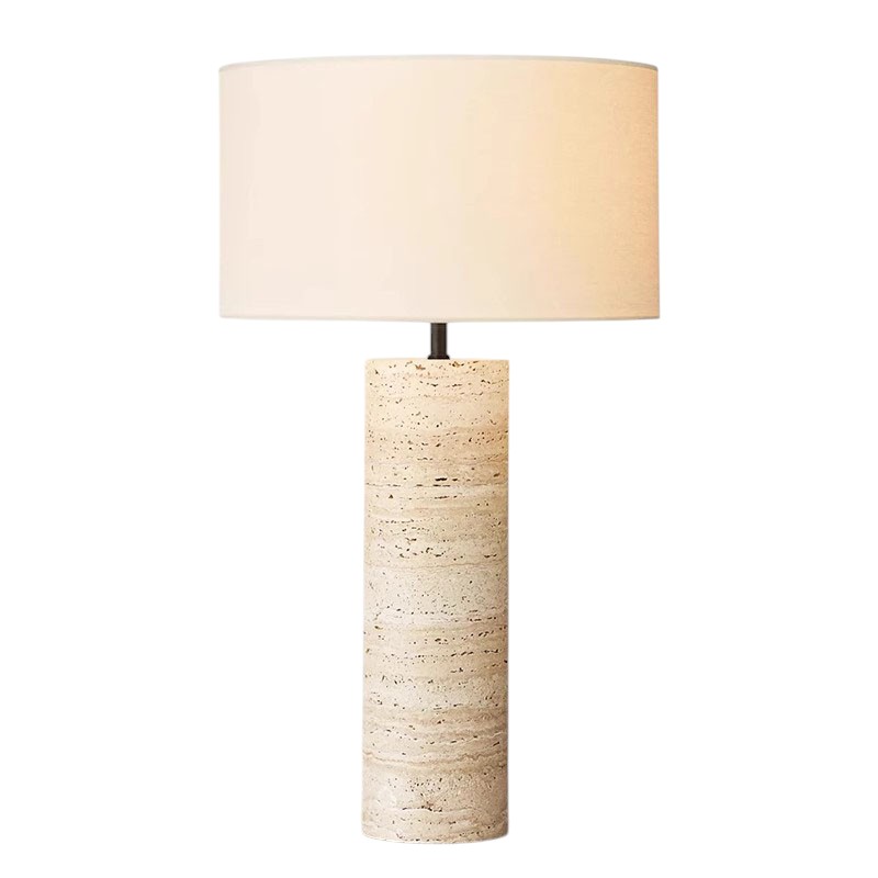 Настольная лампа Delight Collection Stone Table Lamp 5003T travertine Настольная лампа Delight Collection Stone Table Lamp 5003T travertine