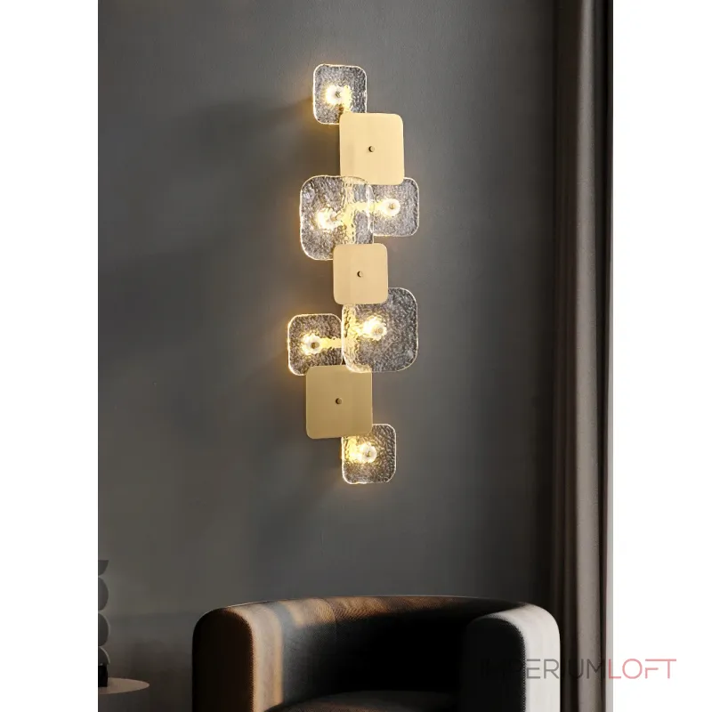 Настенный светильник Delight Collection Wall lamp MT9050-3W brass Настенный светильник Delight Collection Wall lamp MT9050-3W brass