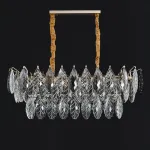 Подвесная люстра Delight Collection D8011P D8011P/L-800 gold/smoky