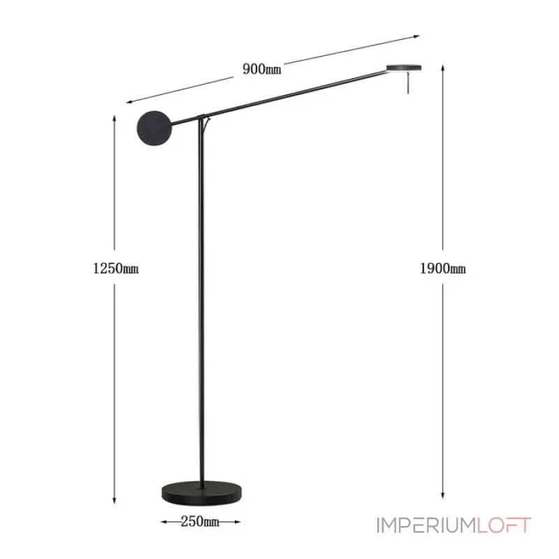 Торшер Delight Collection 8655 8655F black от ImperiumLoft Торшер Delight Collection 8655 8655F black от ImperiumLoft